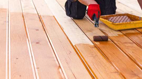 Acabados protección para la Tarima Exterior de Madera