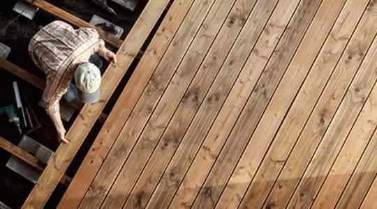 Instalación de la Tarima Exterior de Madera Sistema Rastreles