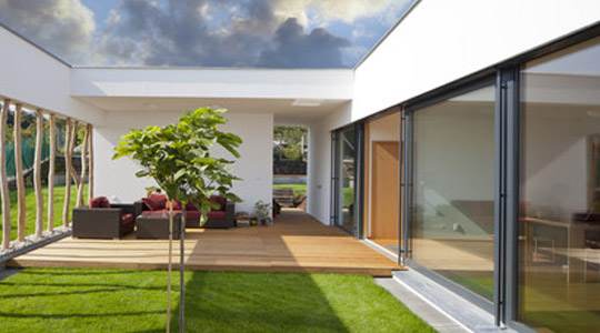 Suelo Exterior de Madera para Jardines