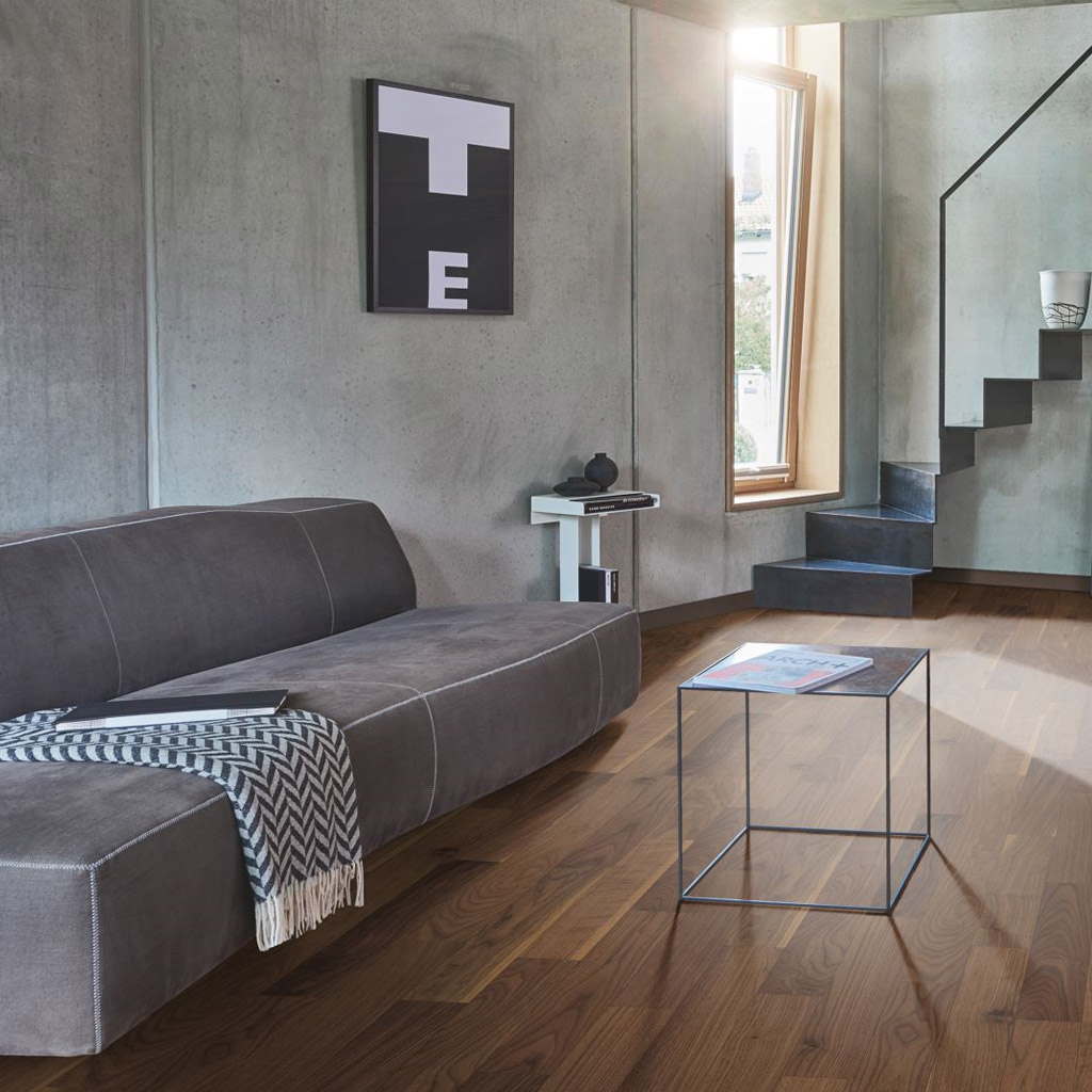 Nogal Espiga Royal - Madera Multicapa Parador Trendtime 3 ambiente salón