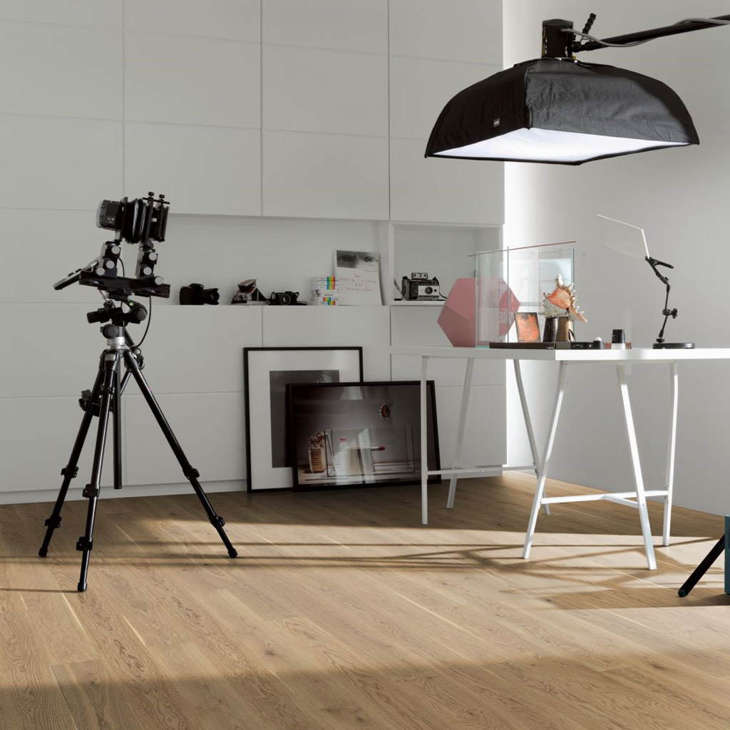 Roble Cream - Madera Multicapa Parador Trendtime 4 ambiente estudio