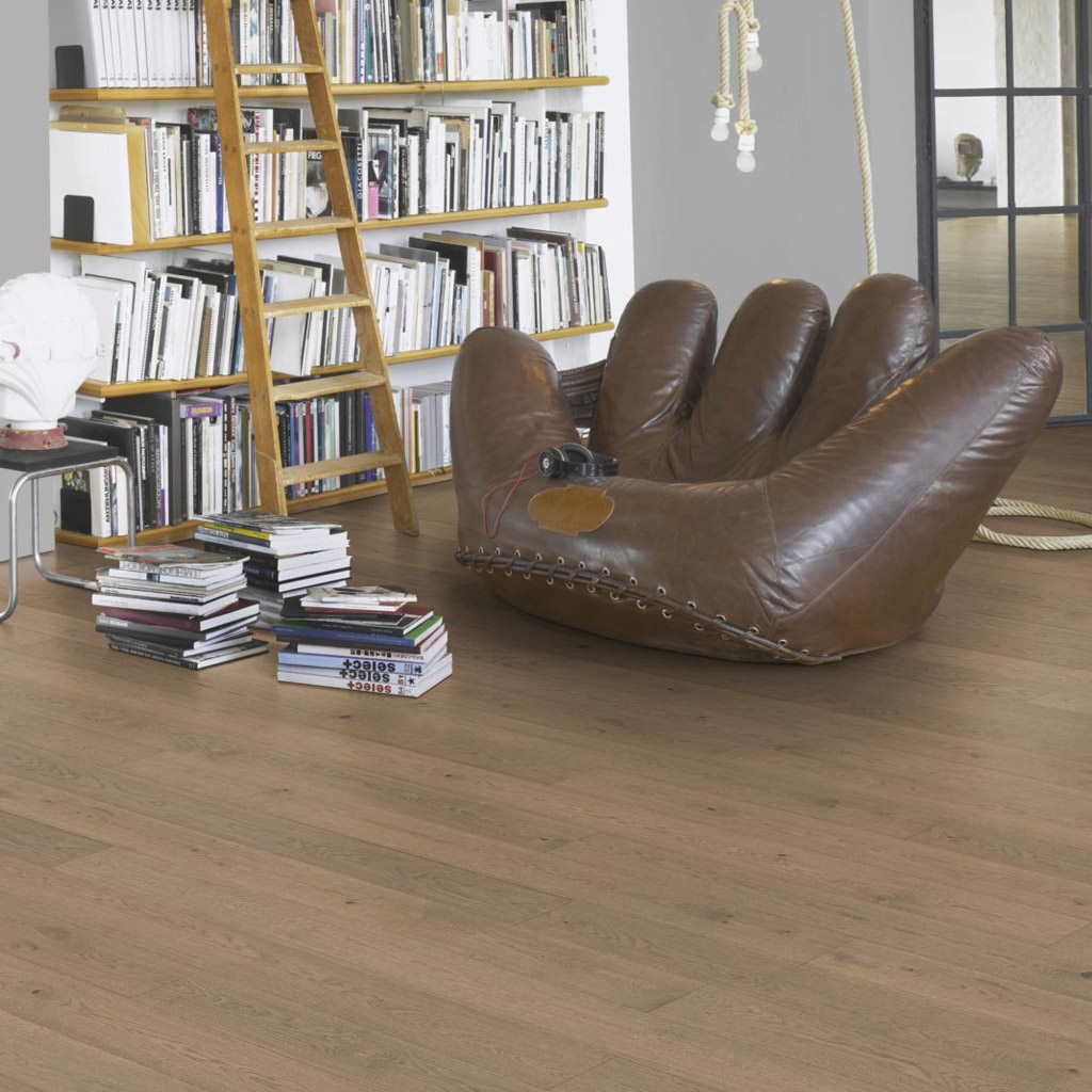 Roble Chalet - Madera Multicapa Parador Trendtime 4 ambiente salón
