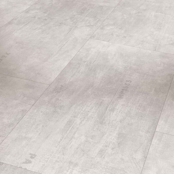 Industrial Canvas White - Vinílico SPC Parador Trendtime 5 Baldosa Grande
