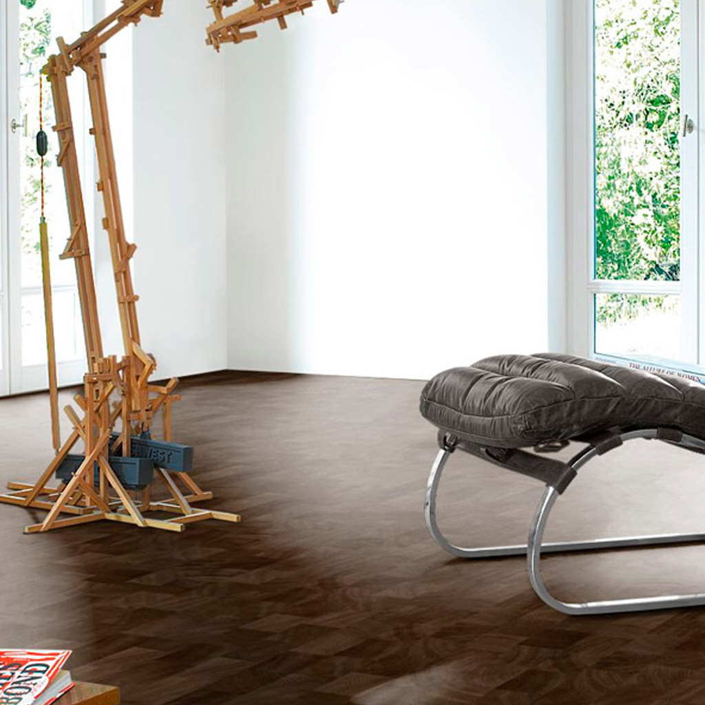 Roble Transversal Fumé - Laminado Parador Classic 1050 ambiente estudio