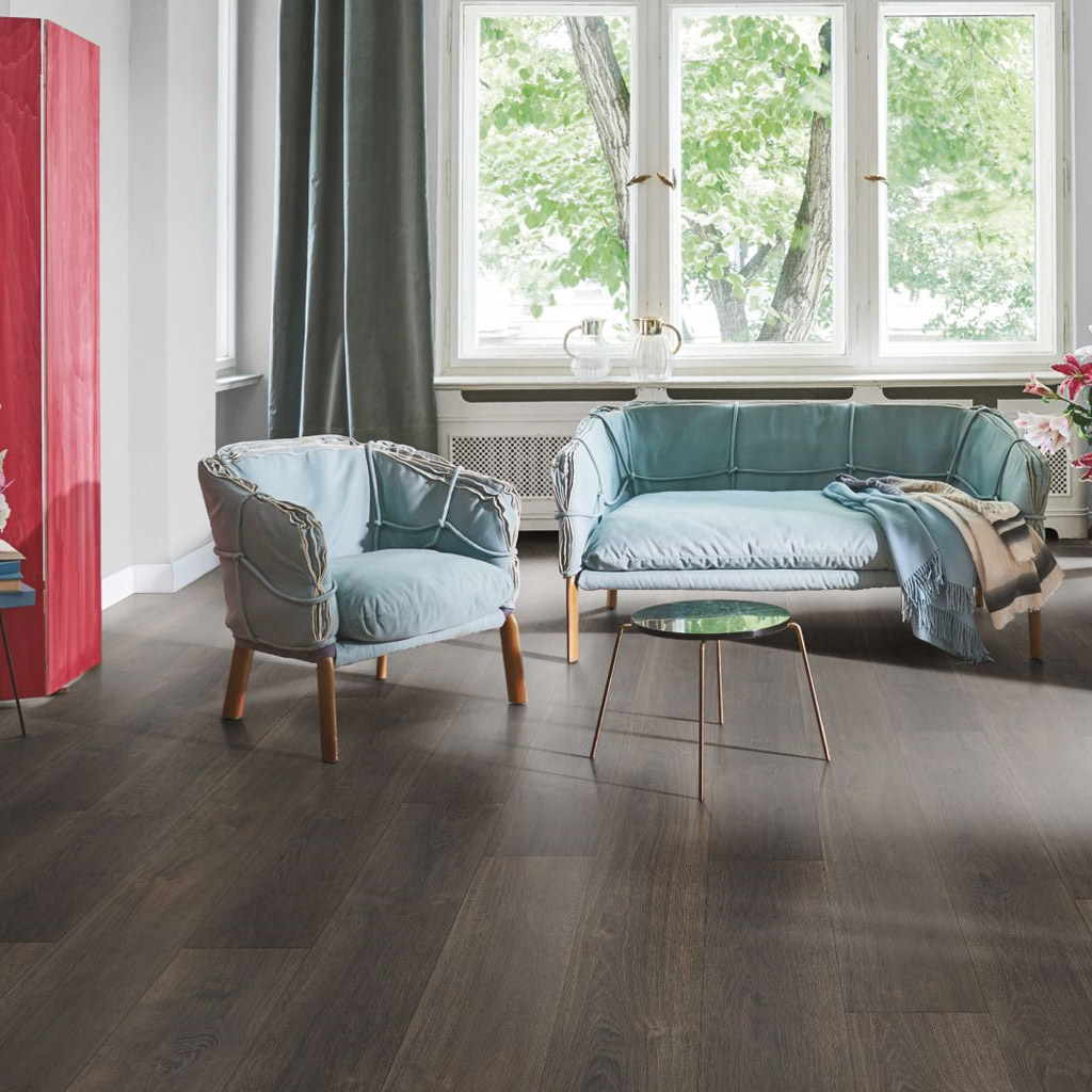 Roble Castell Fumé XXL/AC5 - Laminado Parador TrendTime 6 ambiente salón