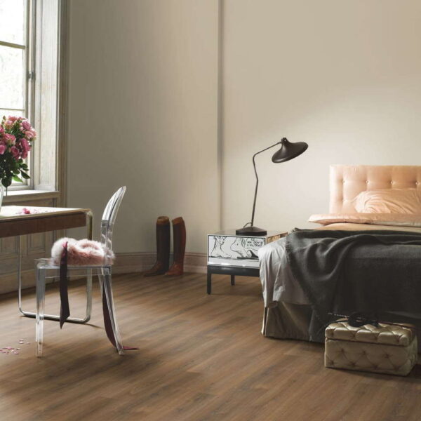 Roble Montana Calizo XXL/AC5 - Laminado Parador TrendTime 6 ambiente dormitorio