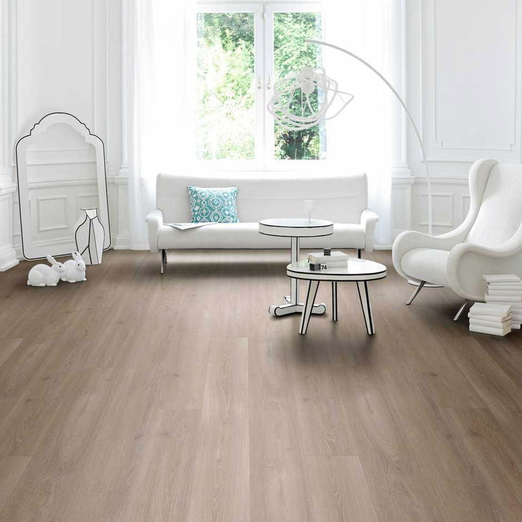 Roble Skyline Gris Perla XXL/AC5 - Laminado Parador TrendTime 6 ambiente sala