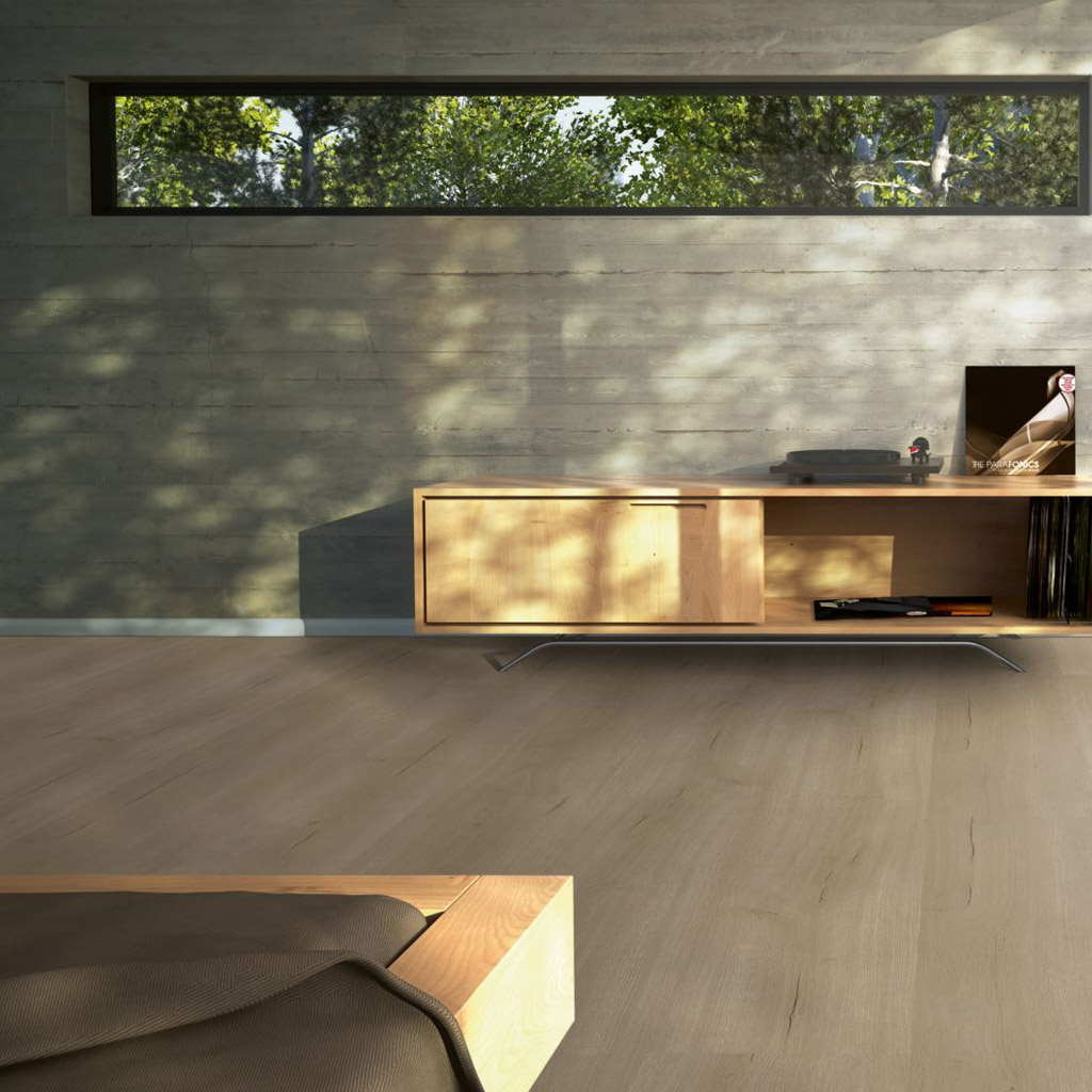Roble Loft Natur XXL/AC5 - Laminado Parador TrendTime 6 ambiente dormitorio