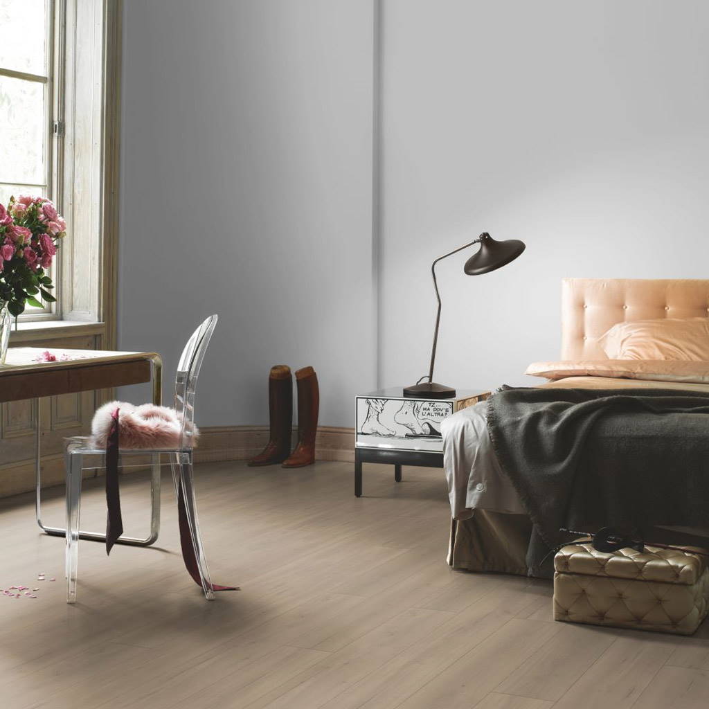 Roble Loft Gris XXL/AC5 - Laminado Parador TrendTime 6 ambiente dormitorio