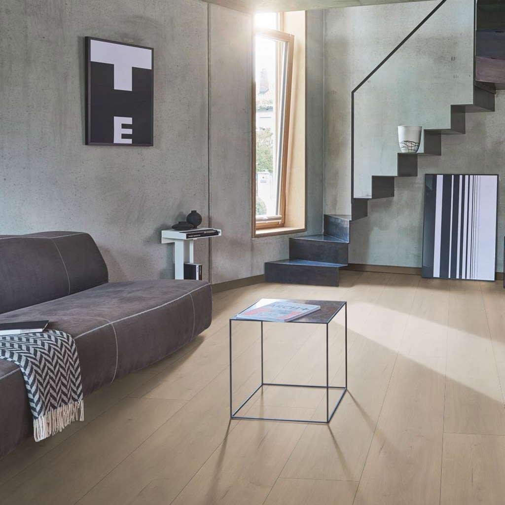 Roble Loft Gris XXL/AC5 - Laminado Parador TrendTime 6 ambiente salón