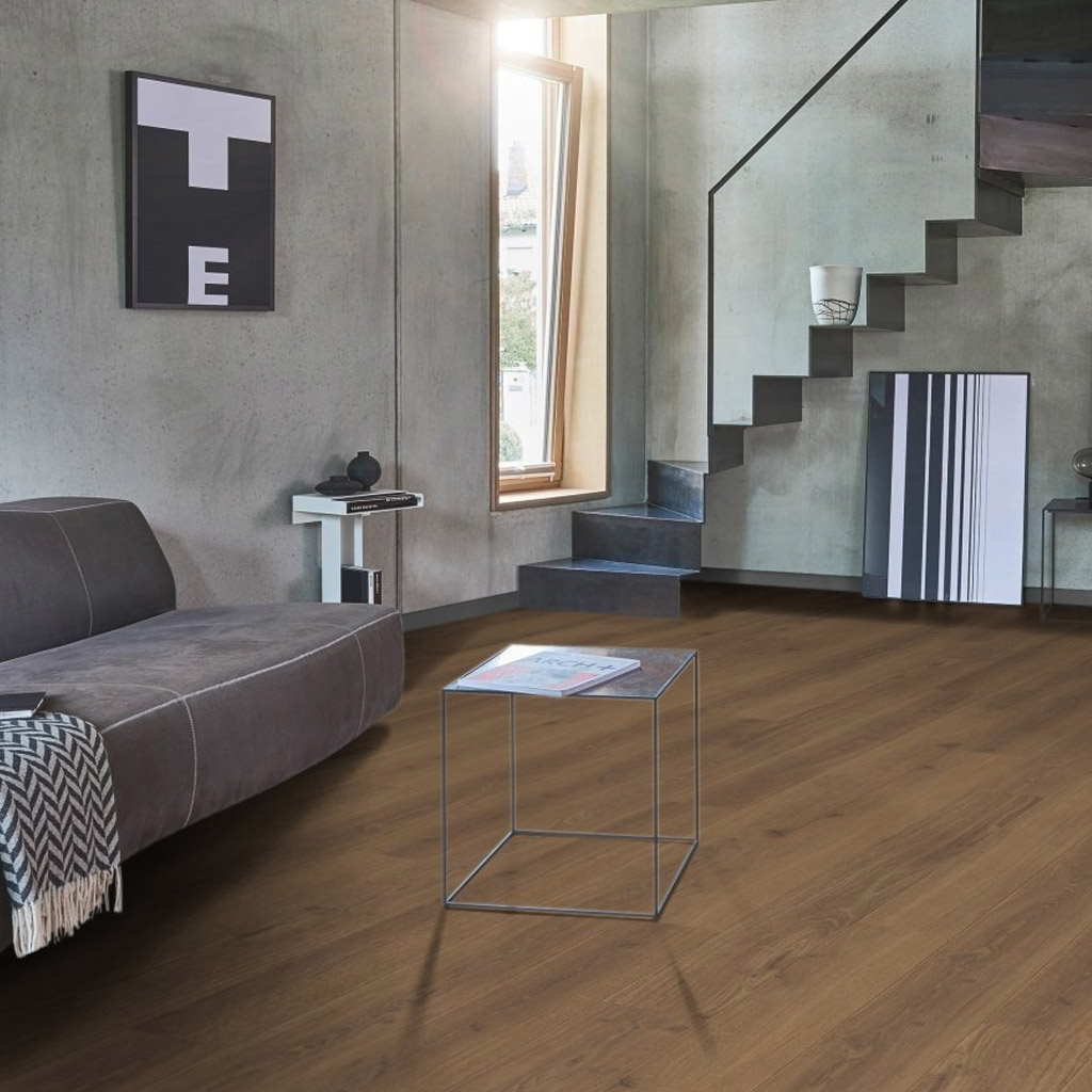 Roble Studioline Miel XXL/AC5 - Laminado Parador TrendTime 6 ambiente salón