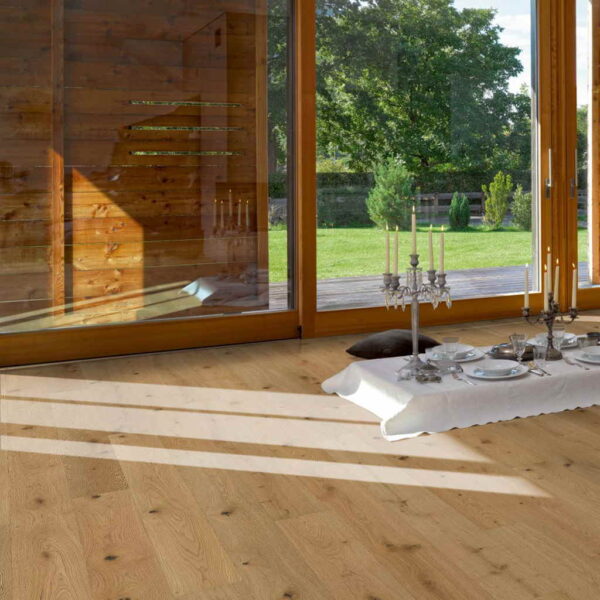 Roble Estructura Suave - Madera Multicapa Parador Classic 3060 ambiente salón