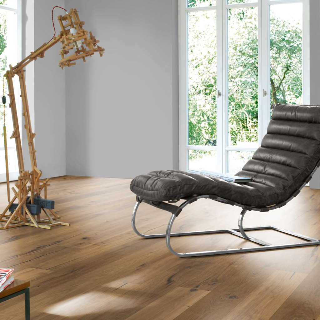 Roble Smoked Handcrafted - Madera Multicapa Parador Trendtime 8 ambiente salón