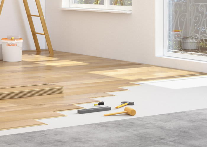 Ventaja suelo laminado se puede instalar sobre cualquier suelo