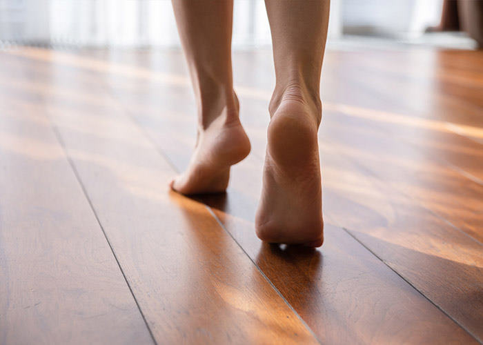 Ventaja suelo de madera tacto suave y confortable