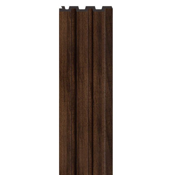 Panel Chocolate Wood 3 canales - Panel Alistonado Linerio M-Line - Detalle