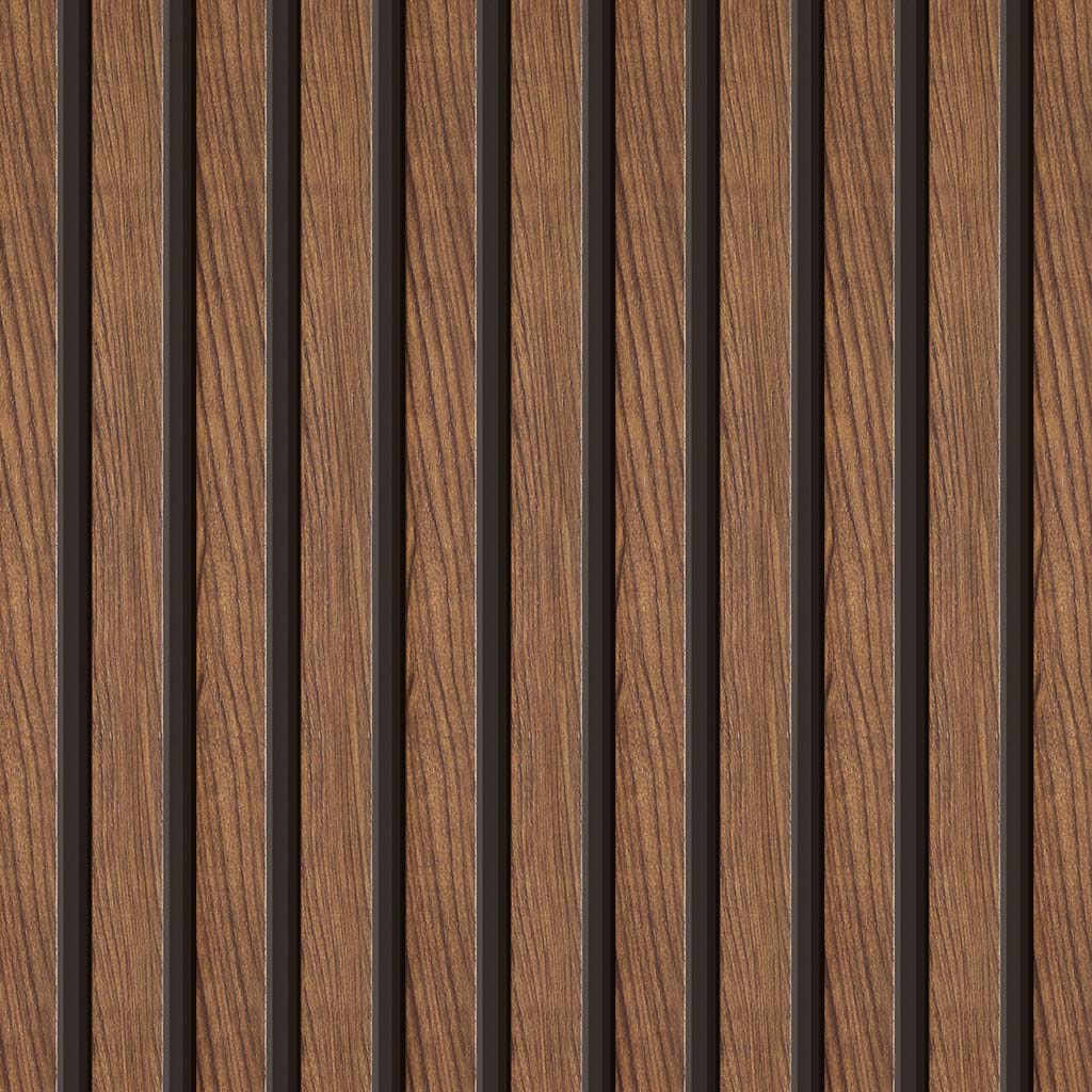 Panel Mocca Wood 3 canales - Panel Alistonado Linerio M-Line
