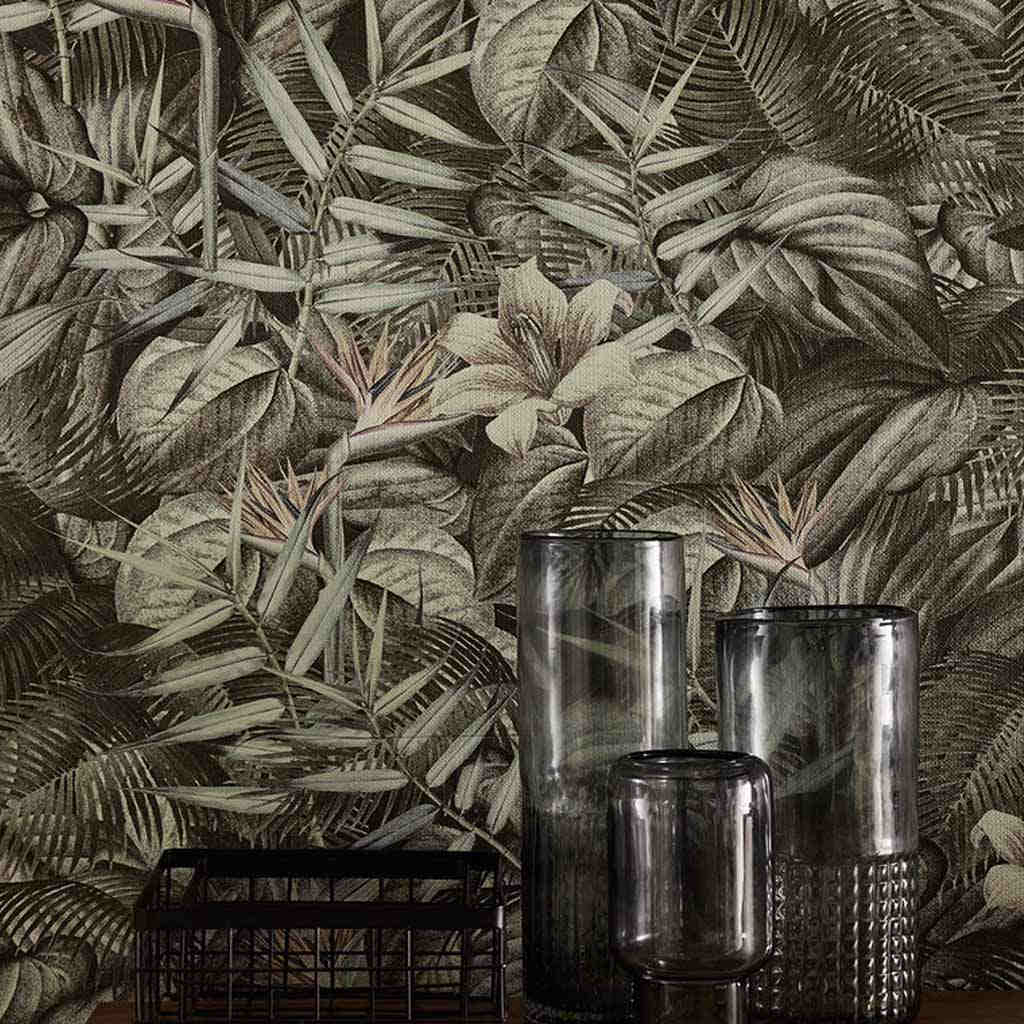 Panel Floral Jungle Leaves - Panel Decorativo Kerradeco Floral - Ambiente 2