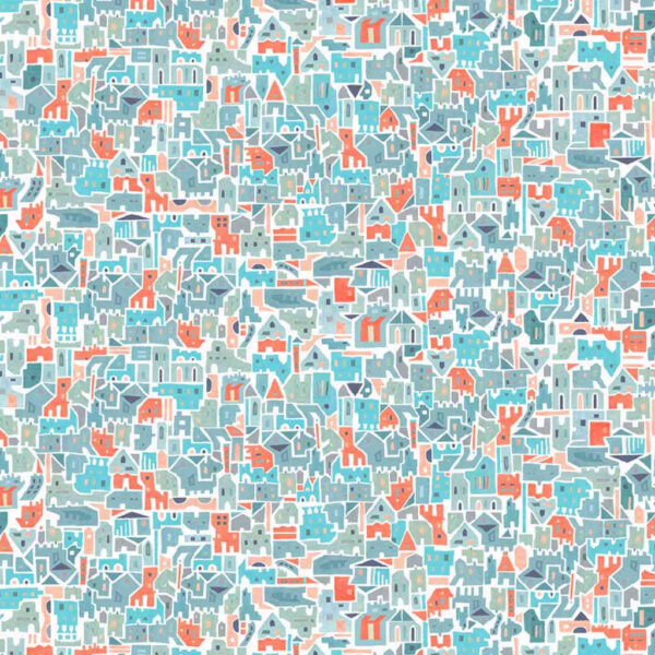 Panel Geometric Houses - Panel Decorativo Kerradeco Geometric - Detalle
