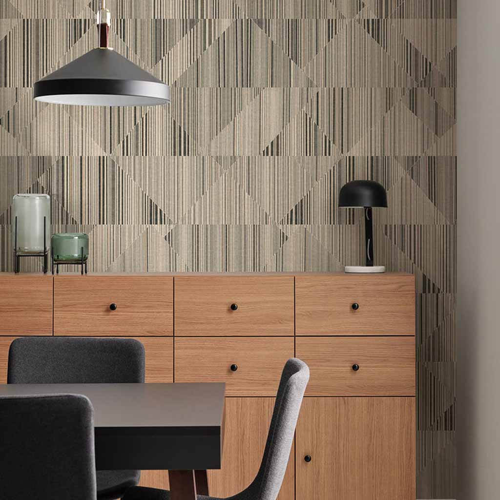 Panel Geometric Linen - Panel Decorativo Kerradeco Geometric - Ambiente 1