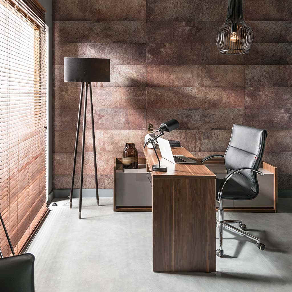Panel Stone Loft Rusty - Panel Decorativo Kerradeco Stone - Ambiente 1