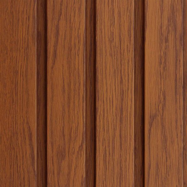 Panel Golden Oak 4 lamas - Panel Decorativo Flexible Fronto - Colocación vertical