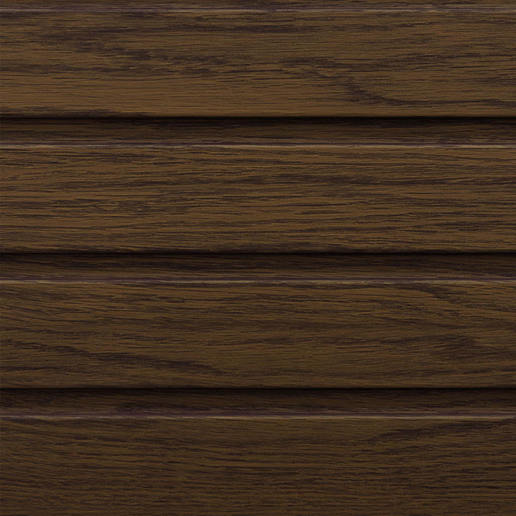 Panel Nut Oak 4 lamas - Panel Decorativo Flexible Fronto