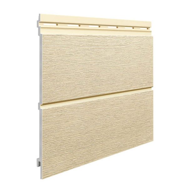 Panel Beige 2 lamas - Panel Decorativo Rígido Kerrafront Modern Wood - Detalle pieza