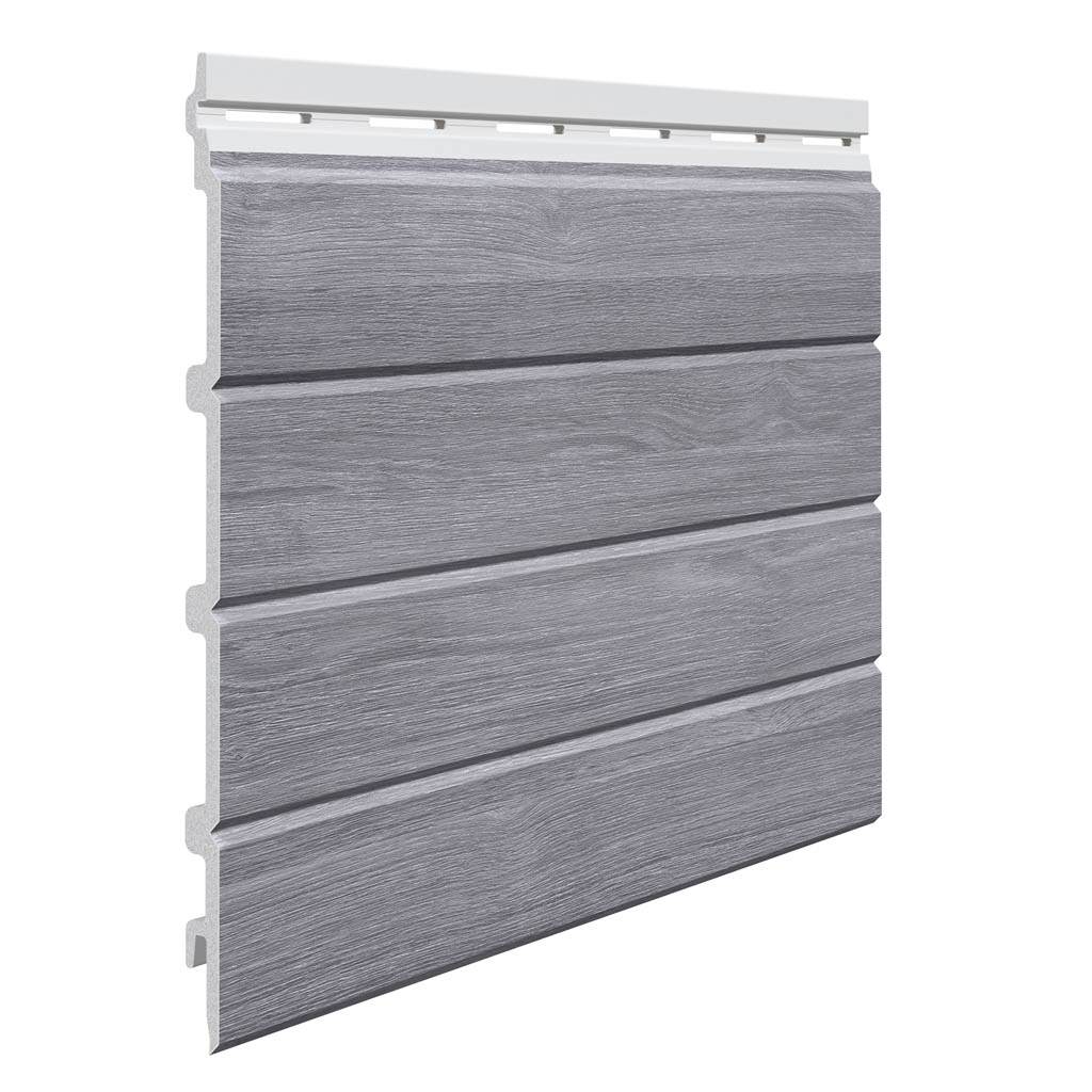 Panel Concrete Oak 4 lamas - Panel Decorativo Rígido Kerrafront Wood Effect - Detalle pieza