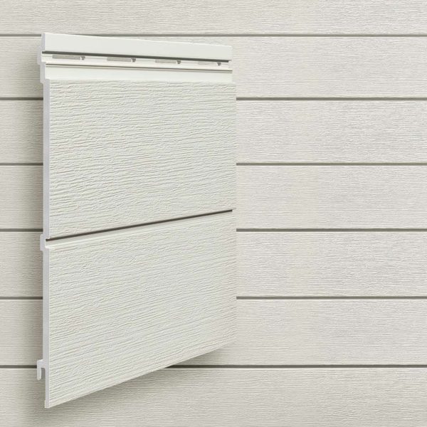 Panel Pearl Grey 2 lamas - Panel Decorativo Rígido Kerrafront Modern Wood - Instalado