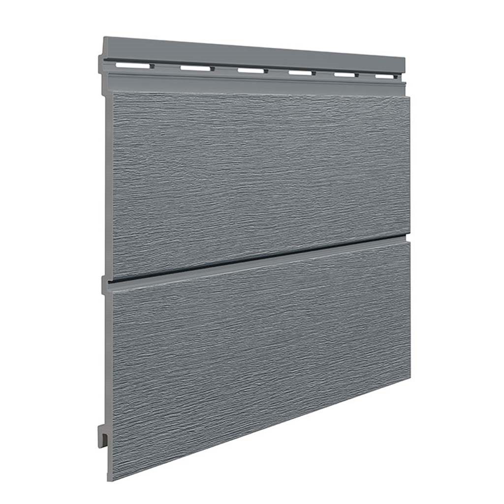Panel Quartz Grey 2 lamas - Panel Decorativo Rígido Kerrafront Modern Wood - Detalle
