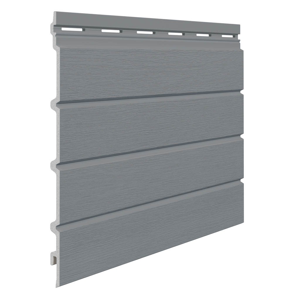 Panel Quartz Grey 4 lamas - Panel Decorativo Rígido Kerrafront Modern Wood - Detalle pieza