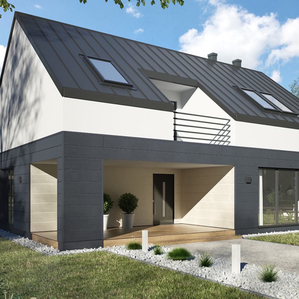 Panel Soft Anthracite 1 lama - Panel Decorativo Rígido Kerrafront Trend - Instalado 2