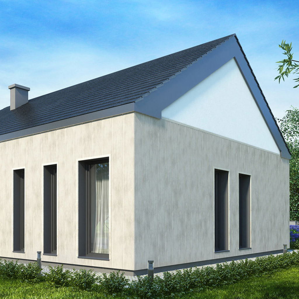 Panel Stone Mastic 1 lama - Panel Decorativo Rígido Kerrafront Trend - Instalado 2