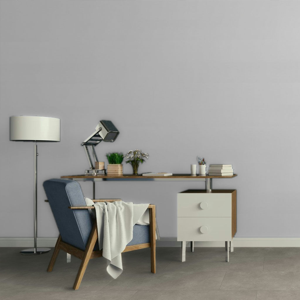 Piedra Trafalgar Gris Claro - Vinílico SPC Parador Trendtime 5 Baldosa Grande - Ambiente Sala