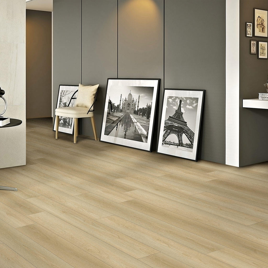 Agua - Vinílico SPC Eurovinyl Elements - Ambiente Escritorio