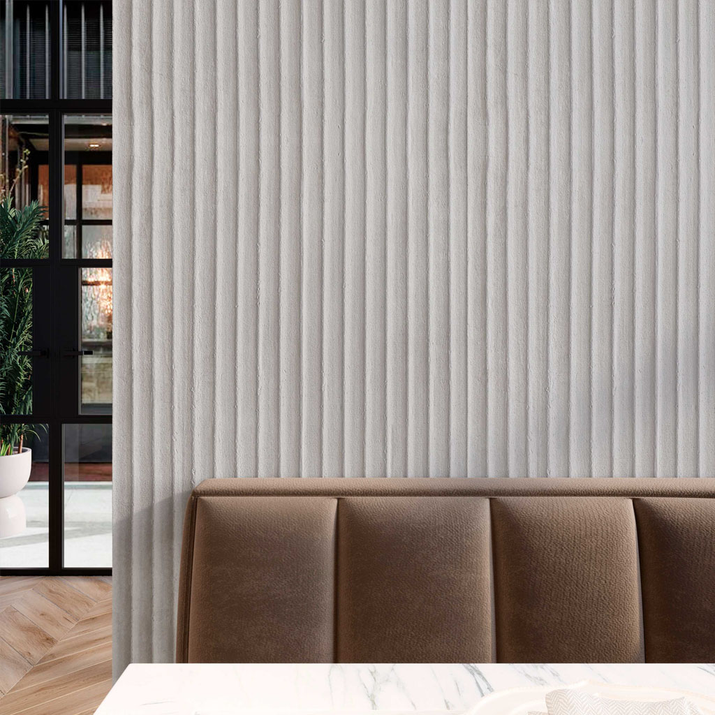 Panel Fuste - Panel Piedra Flexible SkinCover | Detalle Instalación